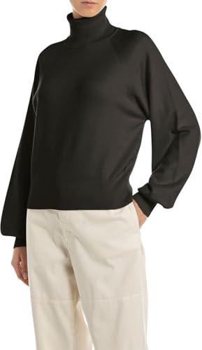 Replay Damen Pullover mit Rollkragen