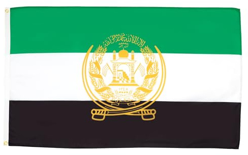 AZ FLAG 10er-Set Flaggen Afghanistan alt 2001-2002 150x90 cm 2 Ösen