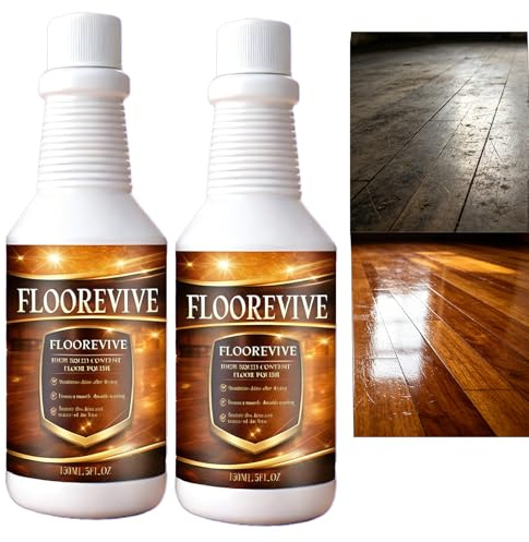 Multi-Surface Floor Polish & Restorer – Clean, Shines, and Protect Tile, Laminate, Vinyl, Hardwood & Marble – Easy Spray & Mop for Whole House Use (2PCS)