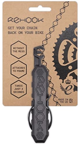 Rehook Get your chain back on your bike in 3 seconds. Without the mess present for any cyclist or gadget lover