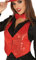 Guirca 17504 Lentej-Weste für Damen, Rot