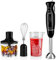 OVENTE HS565B Multi-Purpose Hand Immersion Blender (Set-Black), 2.5 x 2.5 x 15.4