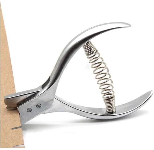 Kerbschnittzange, Designer Schneider aus Stahl, Muster Notcher Schneider Nähzange Lochzange Stanzzange Kerbzange Ausklinkzange, Professionelle Schnittmuster Einkerbung, 2 mm Schnittbreite