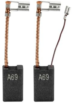 2 balais de charbon 6,3 x 12,5 mm pour Bosch 1617014144 GBH 5-40 DE, GBH 5-40 DCE, GSH 5 CE, GSH 5 E/charbons de moteur de qualité supérieure 1.617.014.144