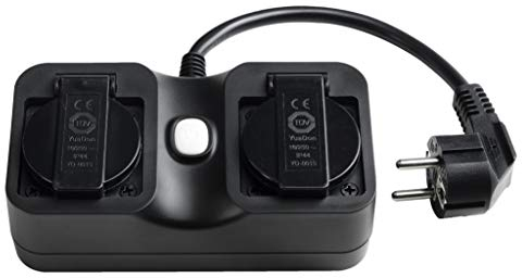 Edimax SP-1122WTO - Smarter WLAN-Stecker für außen/innen (2 AC-Steckdosen des EU-Typs) Macht Steckdosen intelligenter