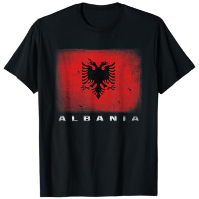 Albania bandiera albanese Maglietta