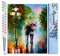 Figured'Art Peinture par Numéro Adulte Pluie romantique - Activité Manuelle Kit de Loisir Créatif DIY Numéro d'Art Complet - 40x50cm sans châssis en bois