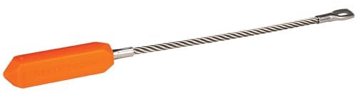 Wire Puller Replacement Leader, Stainless-Steel Leader with Eyelet for Easy Wire and Cable Pulling, Rare Earth Magnet Klein Tools 50611ML, Orange
