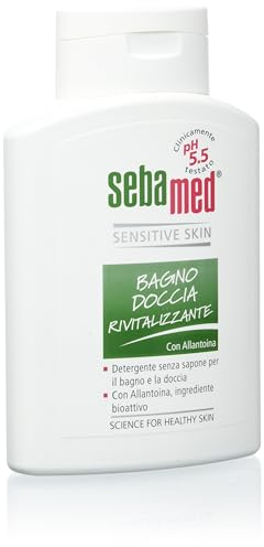 Sebamed Bagno Doccia Rivitalizzante, per il Bagno e la Doccia, per Pelli Sensibili e Intolleranti, pH 5.5, 200 ml