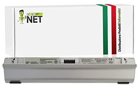 New Net Batteries - Batteria [ 10.8-11.1 V - 5200 mAh - 58 Wh ] compatibile con Sony VAIO VGP-BPS18 VGP-BPL18 VPCW117XC/W VPCW119XJ VPCW117XC/T VPCW11S1E/W VPCW125AA/P VPCW126AG/P VPCW12S1E/W (silver)