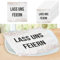 Servietten 40er Pack Lass uns feiern │Motivserviette Spruch weiß schwarz 33x33cm │ Papierserviette stoffähnlich Tuch Partyzubehör (1 x 40er Pack Serviette Lass uns feiern)