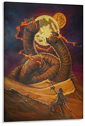 NANXIANG Dune Filmposter Filmposter Kunstbild Retro-Poster 1 Druck Foto Kunst Gemälde Leinwand Poster Zuhause Moderne Dekoration Poster 20 x 30 cm
