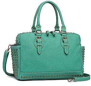 collezione alessandro Handtasche Boho aus stark strukturiertem, griffigen Material 34cm x 24cm x 12cm