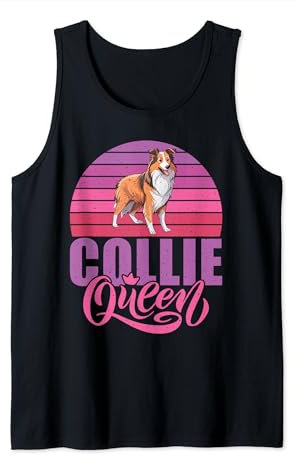 Collie Queen Collie Tank Top