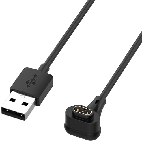 RuenTech Cable de carga compatible con Casio G-Shock (GBD-H1000), cable de carga USB, cable de repuesto para Casio G Shock, accesorio para reloj inteligente