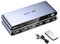 llano 2024 versión actualizada HDMI Auto Switch 4K @ 120Hz 8K @ 60Hz con Mando a Distancia por Infrarrojos, Selector 4 en 1 out, Compatible con ARC, CEC, HDCP2.3, 3D, HDR10+ VRR ALLM para PS5 y Xbox