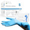 MEDICAL FUTURA - 1000 Guanti in Nitrile S Blu Monouso Anallergici Gr. 4.0, Senza Polvere, Senza Lattice, Ottimi per Estetisti, Tatuatori, Officine, Ambiti Medici e Manipolazione Alimenti (S, Blu)