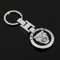 ZENCIX Porte-clés de Voiture, pour Jaguar XEL XFL E-Pace I-Pace F-Type F-Pace Accessoires de Décoration de Porte-clés en Acier Inoxydable,Bla-CK