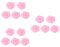 PRETYZOOM 15 Stk Rosenkerzenlicht Blumenparaffinkerzen Schwimmende Paraffinkerzen Rosenkerzen Aus Paraffin Rose Kerze Wasserschwimmkerzen Wasserrosenkerzen Rosa Sonnenblume Wachskerze
