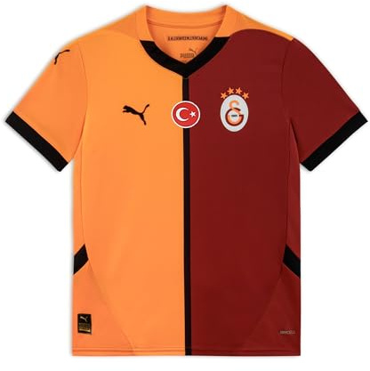 PUMA Galatasaray Istanbul Trikot Home 2024/2025 Kids rotorange, 116 Kinder