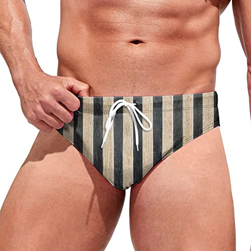 Sunfashion Badeshorts Für Herren Kurz Badehose Hosen Shorts Slim Wear Badeanzug Slips Badehose Wasserball (Grey, XXL)