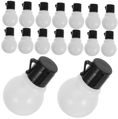 CAXUSD 20stücke Leere Globe Lampenbirnen Für Lichterketten Hochwertige Kunststoff-dekoration Für Weihnachten Hochzeiten Partys Pendelbeleuchtung Mit Eleganter Form Und Langlebigem