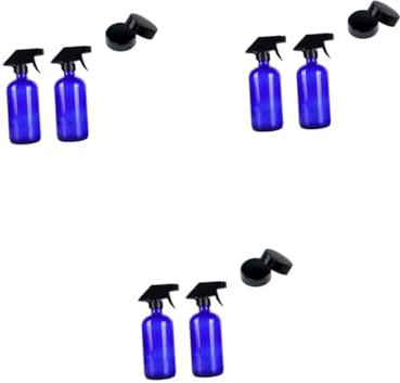 FOMIYES 3 Juegos Botella Recargable Perfume Botella De Rociado De Niebla Botellas De Spray Botella De Agua Pulverizada Neblina Botella De Spray Continuo Bomba Rociar Blue