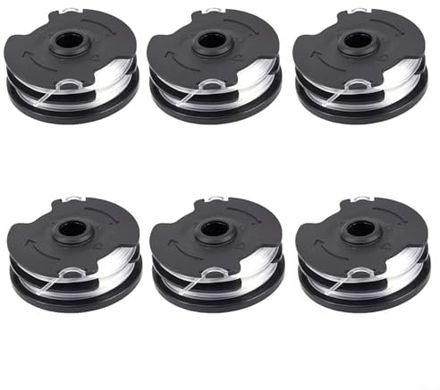 FUBESK Bobines de rechange pour débroussailleuse sans fil Parkside pour PRTA 20-Li C3 IAN351753 Bobine de fil en nylon Longueur 5 m Diamètre 1,4 mm