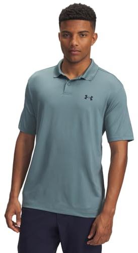 Under Armour Herren Matchplay Poloshirt, Jasper Blue/Midnight Navy, L