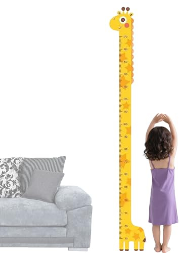 Messlatte für Kinder | -Tier-Höhenlineal Wand-Wachstumsdiagramm – Messlineal Kinderzimmer für Kinder Kindergarten Babyzimmer Mädchen Kita