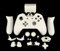 OSTENT Juego de Carcasa y Botones de Carcasa de Repuesto Compatible con Microsoft Xbox One - Color Blanco