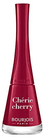 Bourjois Smalto Unghie 1 Seconde, ad Asciugatura Rapida, Effetto Manicure Professionale a Lunga Durata, 9 ml, 08 Chérie Cherry