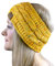 cosey Damen Gesprenkelt Gelb Winter-Stirnband, Einheitsgröße