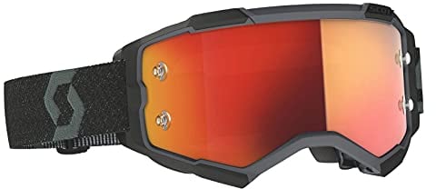Scott Fury MX Goggle Cross/MTB Brille orange/schwarz/orange Chrom Works