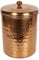Dog Treats Tin Copper Biscuit Pet Kitchen Cannister Storage