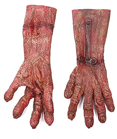 XINCHIA Halloween Werewolf Gloves Cosplay Costume Animal Claws Gloves Horrific Ghost Paw Handwear Props Wolf Costume Accessories Devil Fancy Dress Scary Party Supplies for Halloween Cosplay Carnival