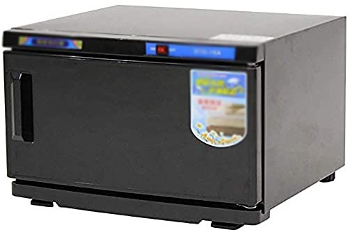 ksamwjf 16L/32L Hot Towel Warmer Cabinet Towel High Temperature Facial Spa Beauty Salon Hotel Home Barber Shop Black