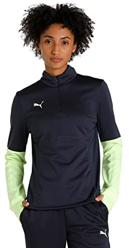 PUMA individualLIGA Fastest Sweatshirt Damen blaugelb L