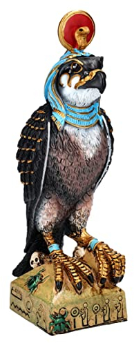 Pacific Giftware Ra Figur als Falke von Stanley Morrison | Re Ägypten Götter Gottheiten Statue