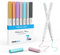 REALIKE Metallic Stifte für Cricut Maker 3/Maker/Explore 3/Air 2/Air Metallic Marker 7 Stifte Medium Point 1.0 für Zeichnung Coloring Schreiben Beschriftung