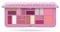 Pupa Dreamer Trousse 004 Viola Palette Viso e Occhi Con Specchio 20gr
