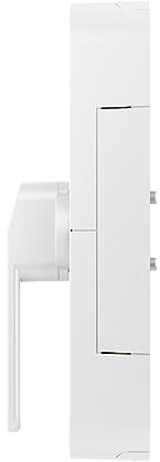 ABUS Fensterantrieb WINTECTO One – Smarter Fenstergriff für Fenster, Balkon- und Terrassentür – mit Alarmfunktion – einfache Montage ohne Bohren – Weiß, gleichschließend (AL0145)