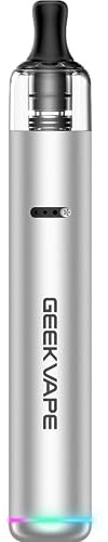 GEEKVAPE WENAX S3 (Stylus 3) Vape Pen Kit Fit GEEKVAPE S Cartridge (0.8ohm + 1.2ohm) - 2 Different Drip Tips - E-Sigaretta MTL - Batteria 1100mAh