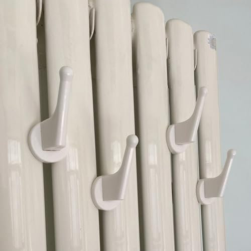 5Pcs Radiator Towel Rack Accessories Coat Hook Towel Hook Rod Radiator Clothes Drying Rack Hook for Radiator Towel Rack (B)