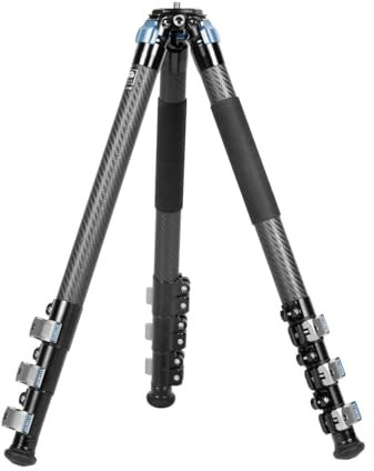 SIRUI L-324F Carbon Stativ für Kamera Ultraleicht, Kompakt, Flip-Lock-Beine, Max. Belastung 18 kg, Reise-Stativ für DSLR-Kamera und Camcorder