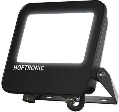 HOFTRONIC™ - Luxor - Projecteur LED Exterieur - 50 Watt 8000 Lumen - 160lm/W - IP65 étanche - 6500K Blanc froid - lampe de chantier lampe extérieure Super Bright spot jardin lampe de sécurité