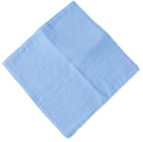 Panno di lavaggio del bambino di colore solido del panno di cotone 4 strati del bambino quadrato del cotone asciugamano di lavaggio per i bambini asciugamano quadrato asciugamano viso