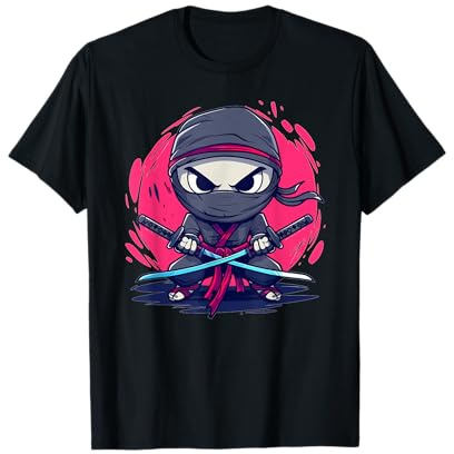Bunter Ninja I Ninja für Kinder T-Shirt