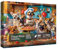 Dog Puppy Pizza Puzzles for Adults 1000 Pieces, Food Kitchen Jigsaw Puzzle, Animals Funny Puzzles
