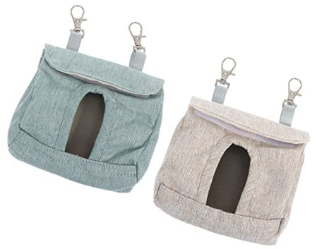 SEWOART Futterspender Für Kleine Haustiere Hängender Futterbeutel Für Kaninchen Robustes Stoffmaterial Einfach Aufzuhängen Platzsparendes Füttern